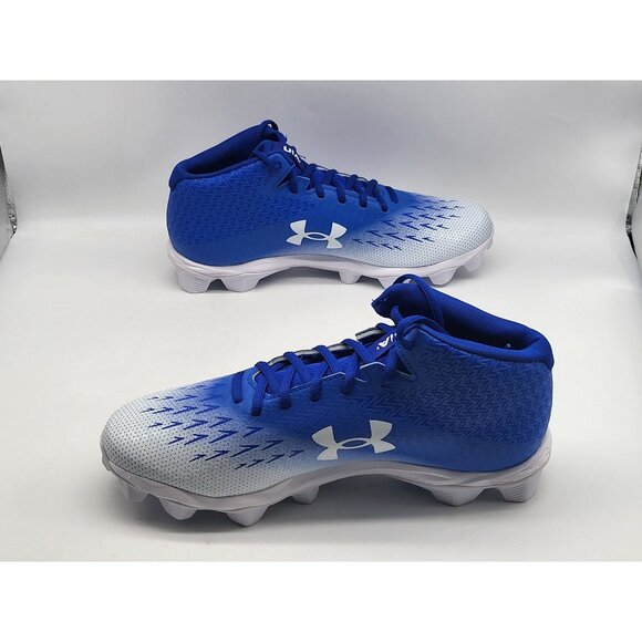 Under Armour Spotlight Franchise RM 4.0 Mens 10.5 Royal Blue Football Cleats main image 6